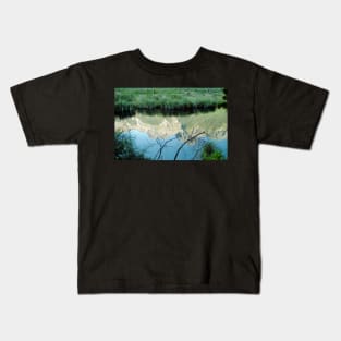 Mirror Lakes #1, New Zealand Kids T-Shirt